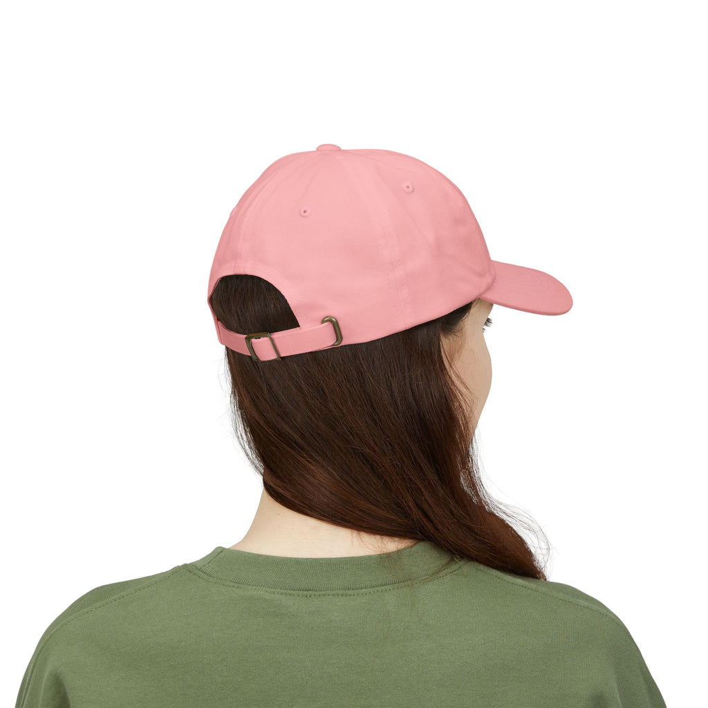 Ghoul Thread Spider Skull Dad Cap — Minimal Gothic Embroidered Baseball Hat