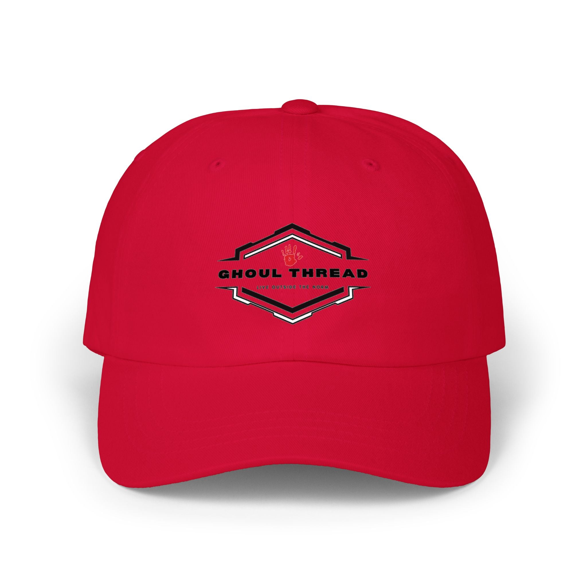 Dad Cap — Ghoul Thread Logo Embroidered Baseball Hat
