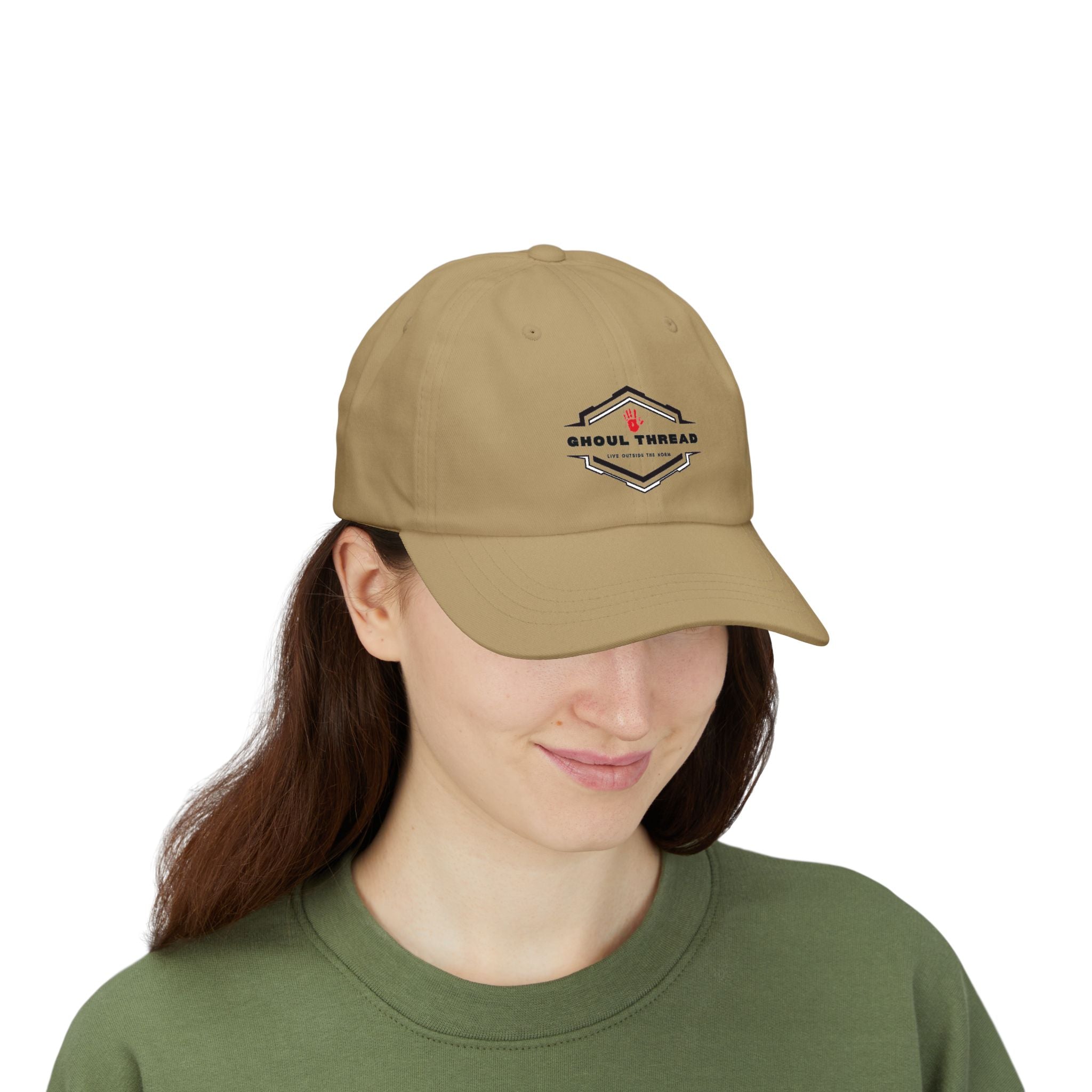 Dad Cap — Ghoul Thread Logo Embroidered Baseball Hat
