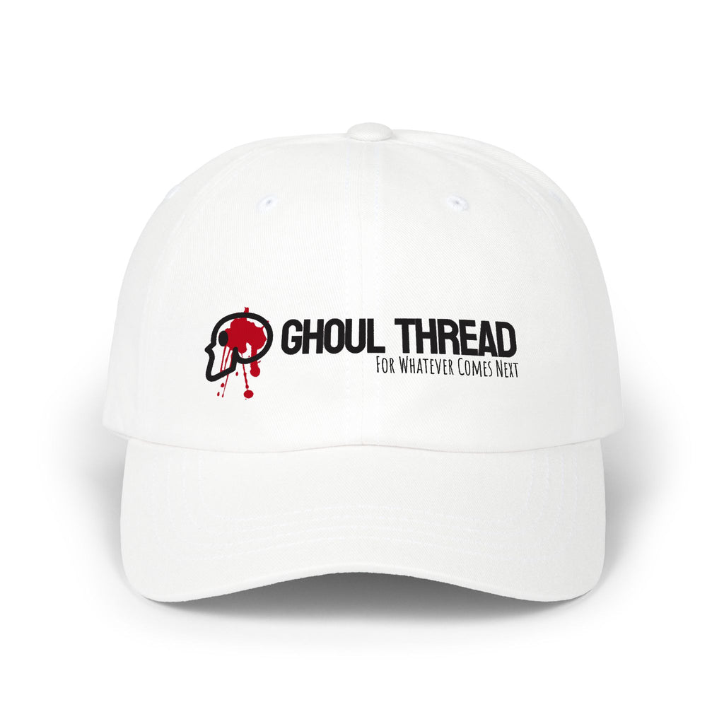 Ghoul Thread Embroidered 'Blood Logo' Dad Cap — Rugged Urban Baseball Hat