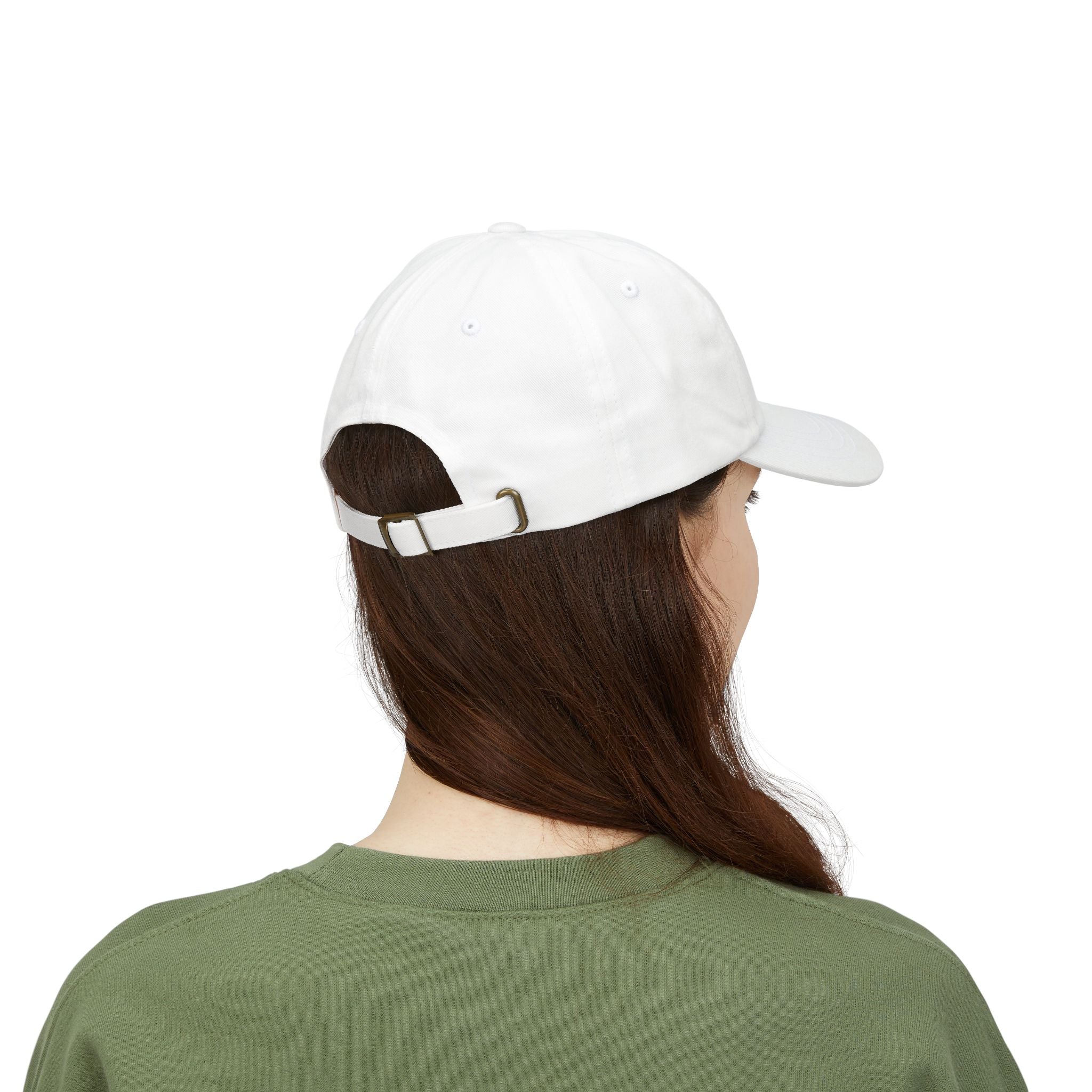 Ghoul Thread Spider Skull Dad Cap — Minimal Gothic Embroidered Baseball Hat