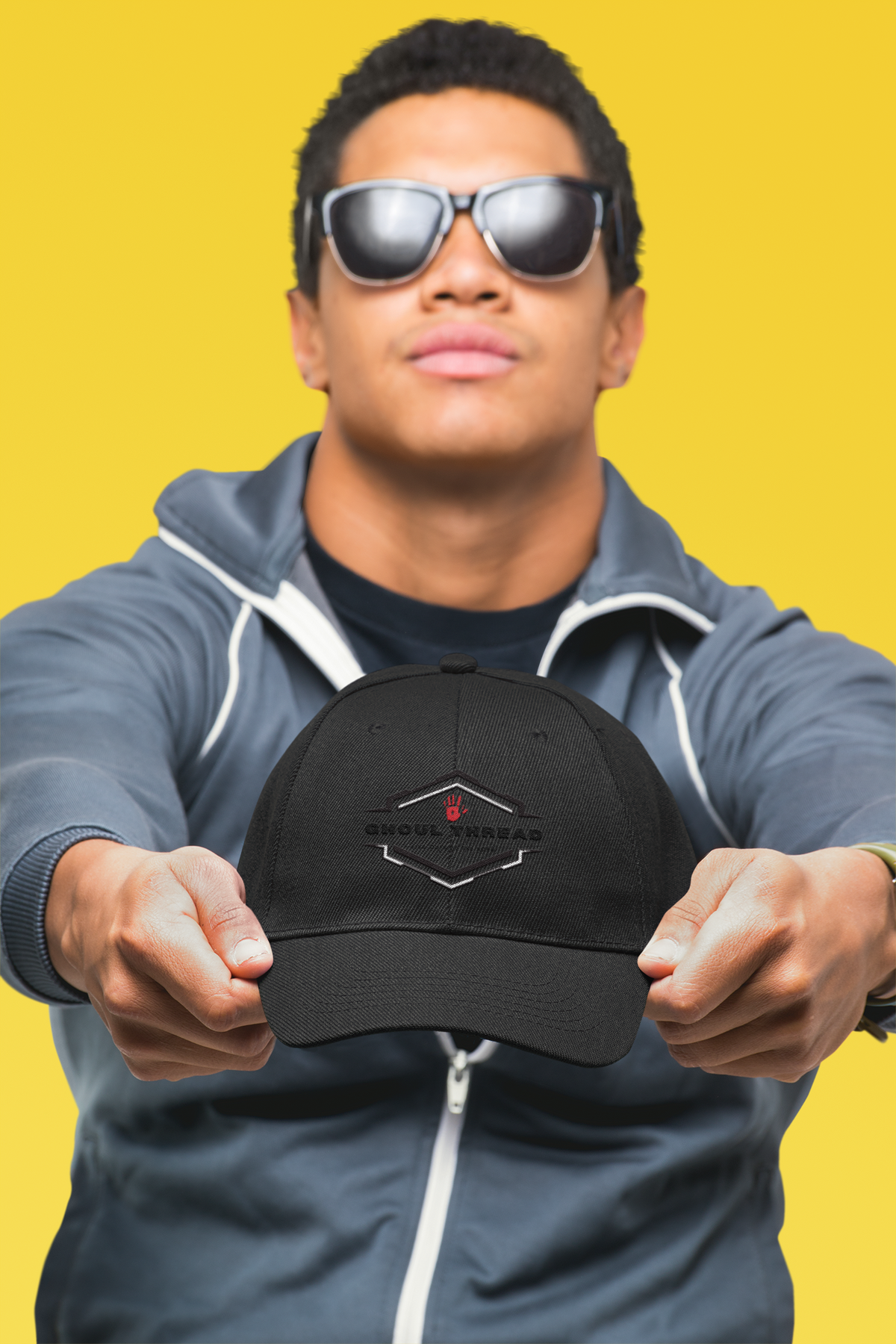 Dad Cap — Ghoul Thread Logo Embroidered Baseball Hat