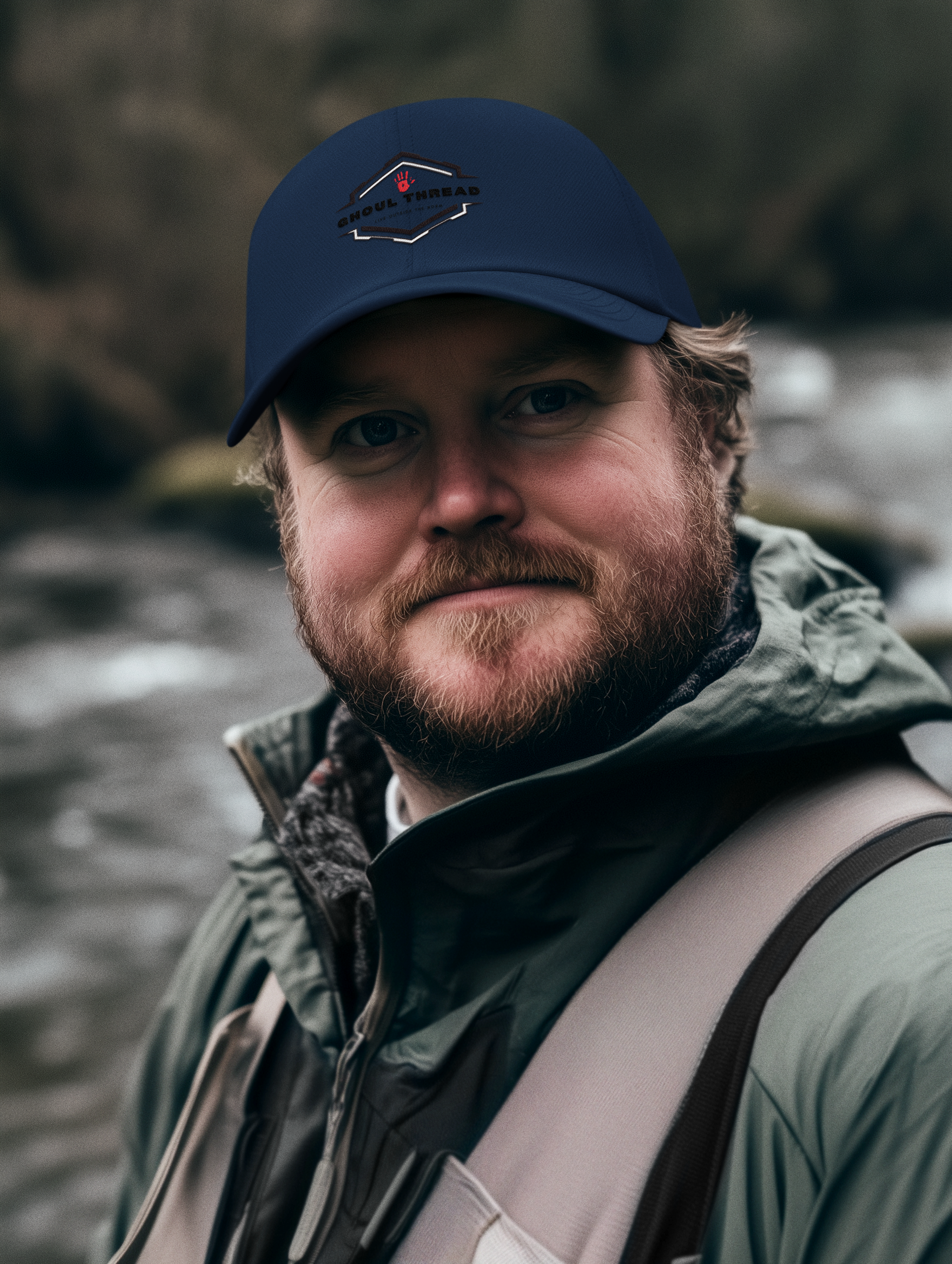 Dad Cap — Ghoul Thread Logo Embroidered Baseball Hat