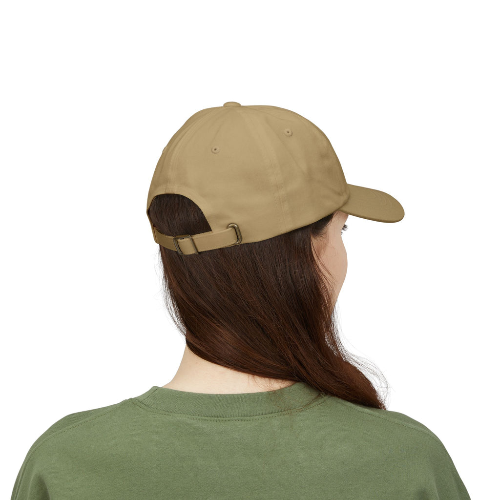 Ghoul Thread Spider Skull Dad Cap — Minimal Gothic Embroidered Baseball Hat