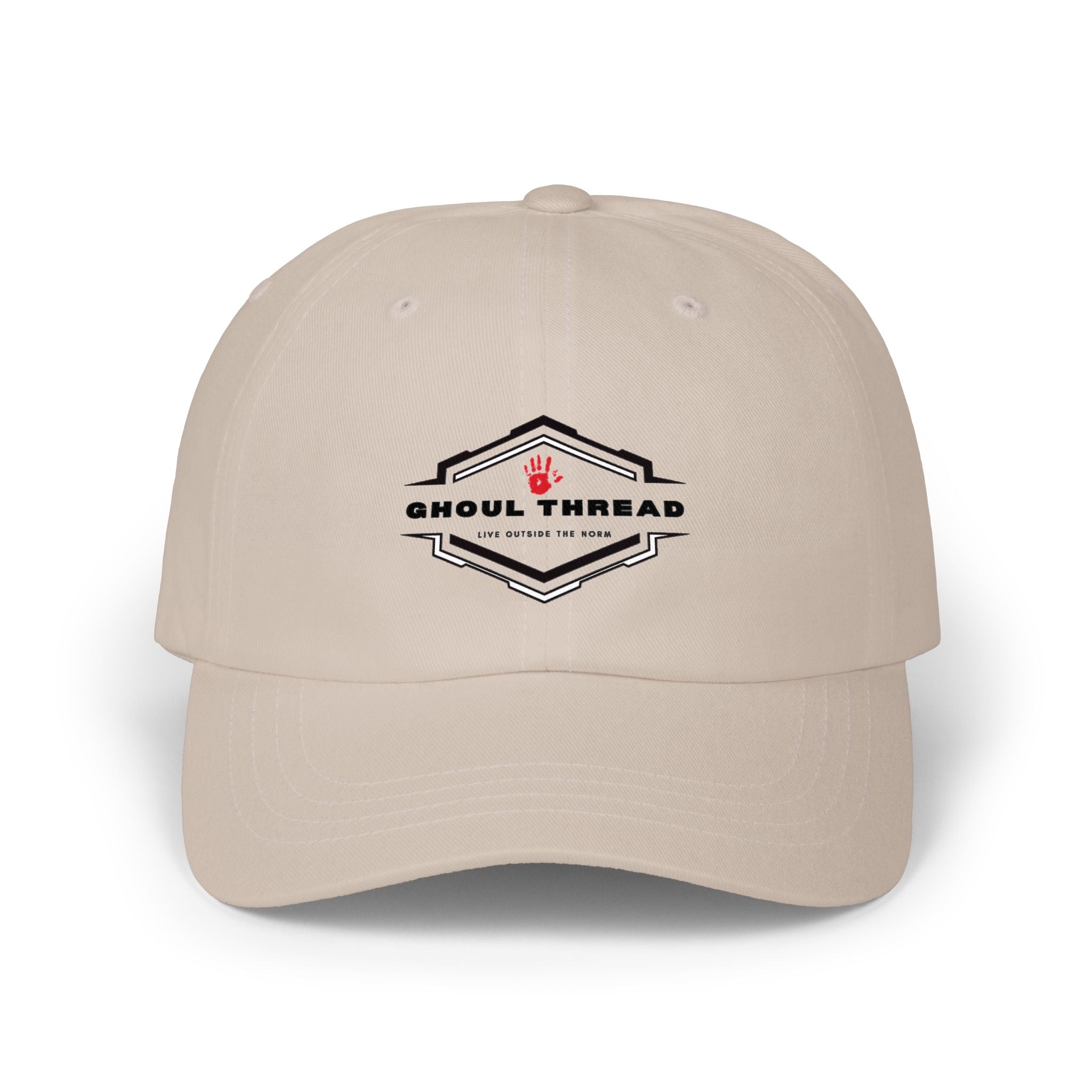 Dad Cap — Ghoul Thread Logo Embroidered Baseball Hat