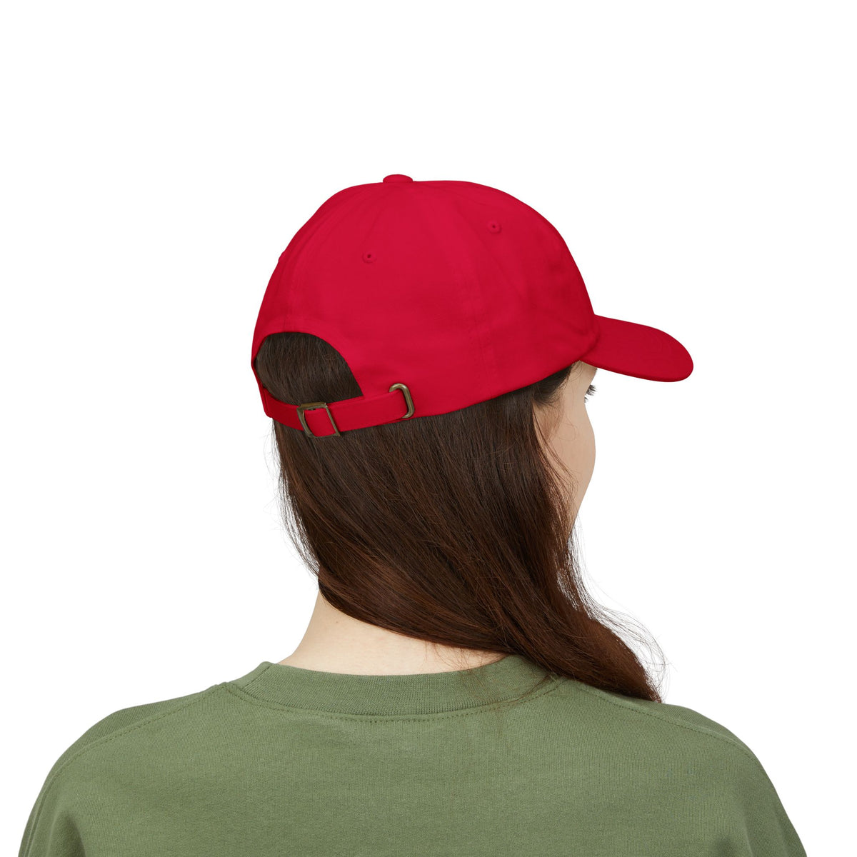 Ghoul Thread Spider Skull Dad Cap — Minimal Gothic Embroidered Baseball Hat