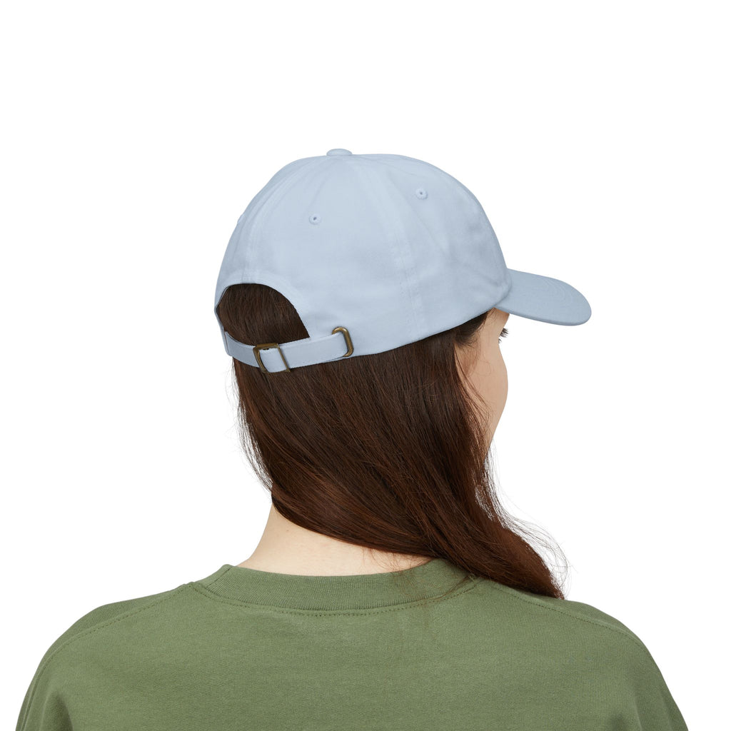 Ghoul Thread Spider Skull Dad Cap — Minimal Gothic Embroidered Baseball Hat