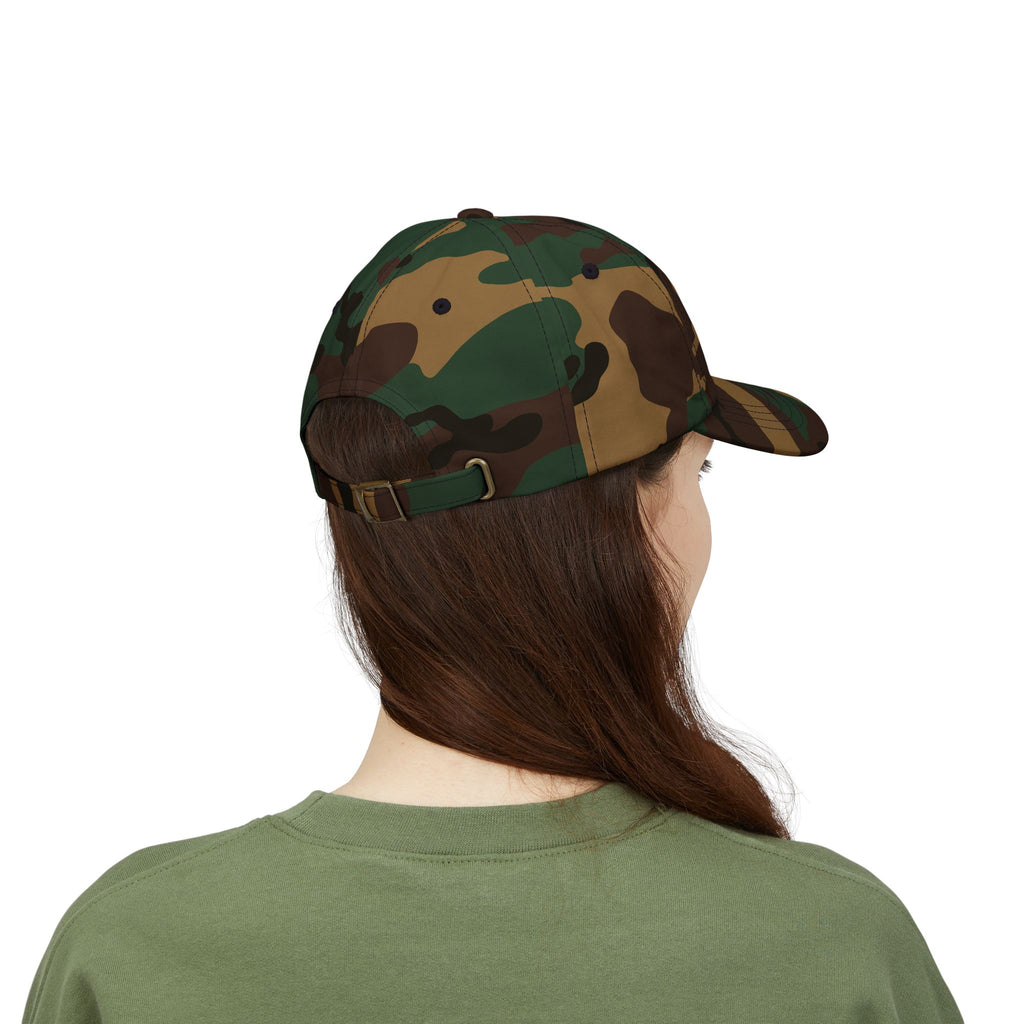 Ghoul Thread Spider Skull Dad Cap — Minimal Gothic Embroidered Baseball Hat