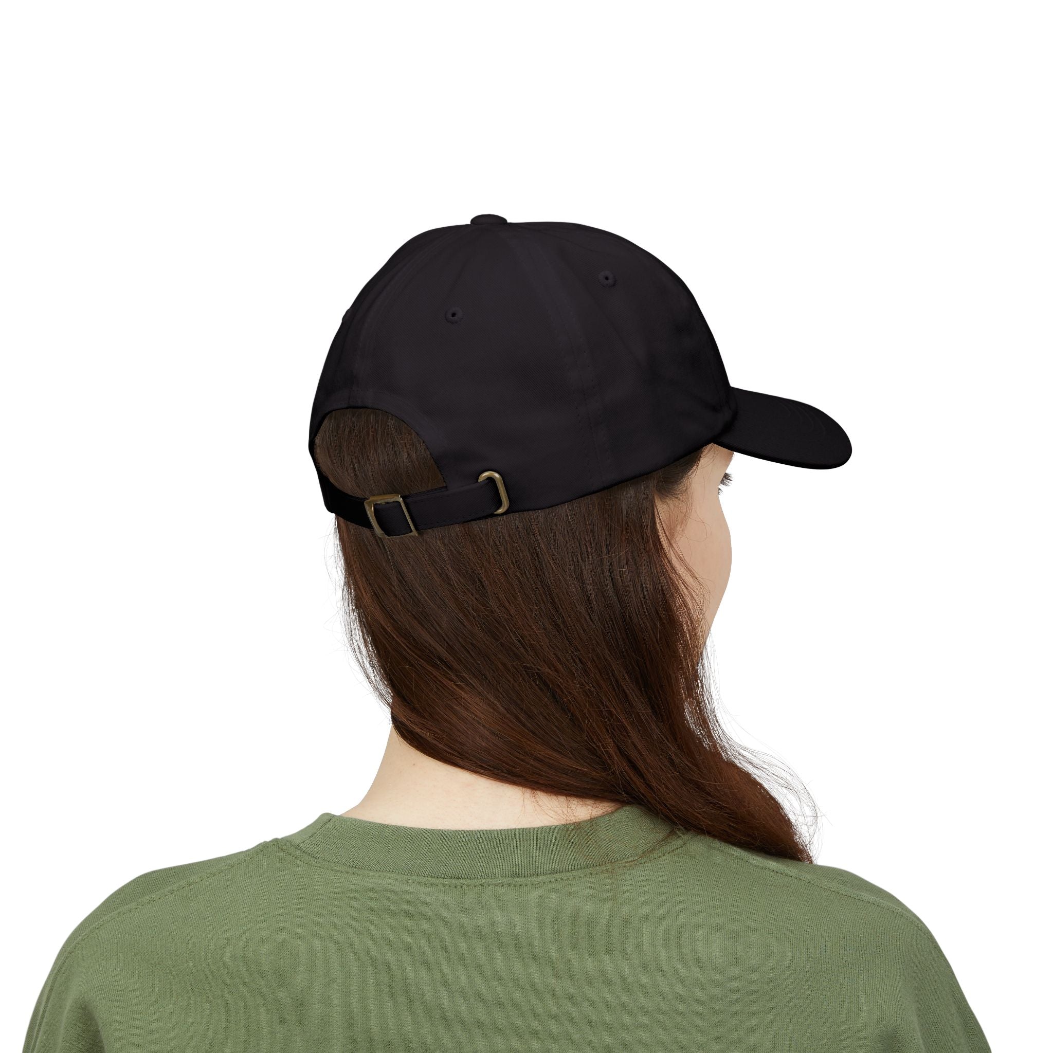Ghoul Thread Spider Skull Dad Cap — Minimal Gothic Embroidered Baseball Hat